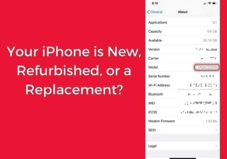 How to Check If Your iPhone is Refurbished, New, or Replaced