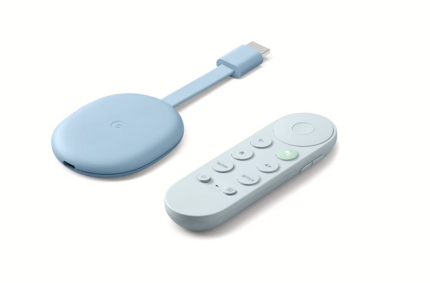 Latest Chromecast with Google TV for 70€