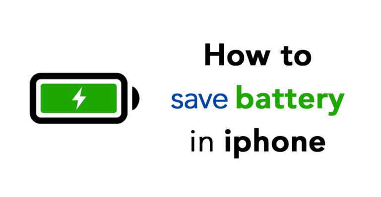 Best way to save iPhone battery without power saving mode